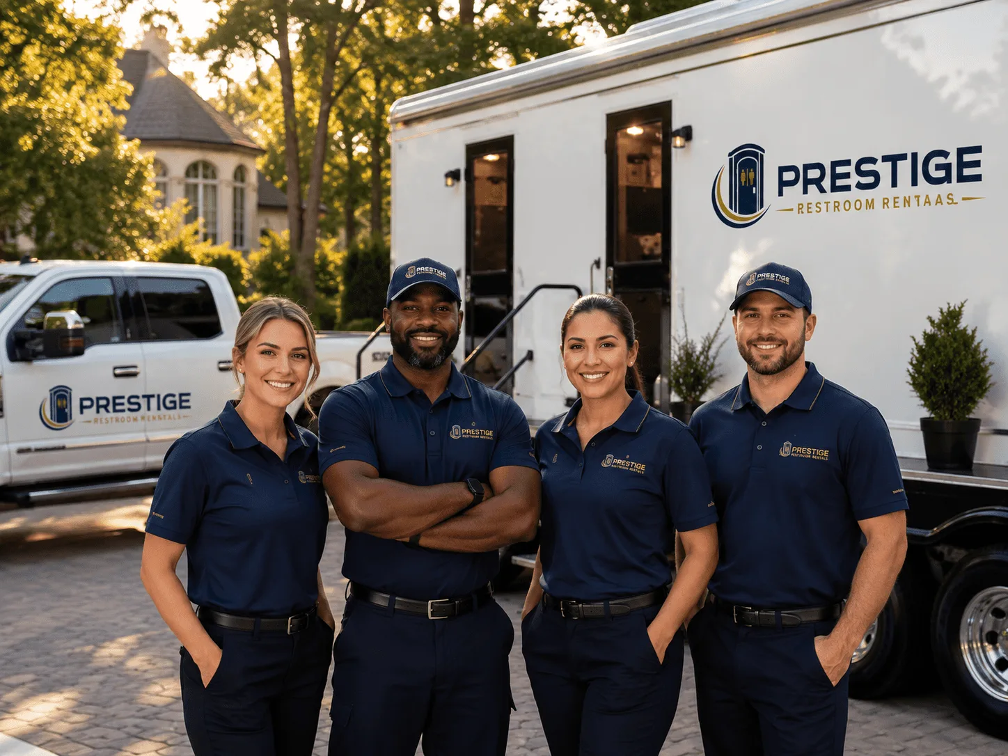 Trusted Luxury Portable Restrooms company in Fenton, IA